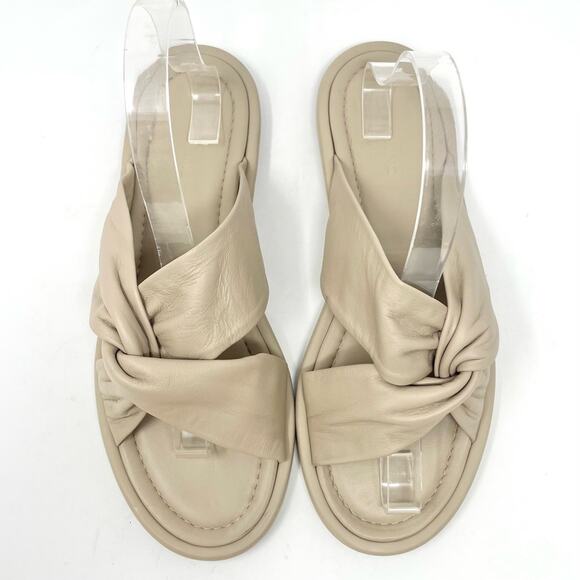 NEW Everlane The Day Twist Sandal in Warm Khaki, Women's Size 10, $148 - Picture 9 of 12